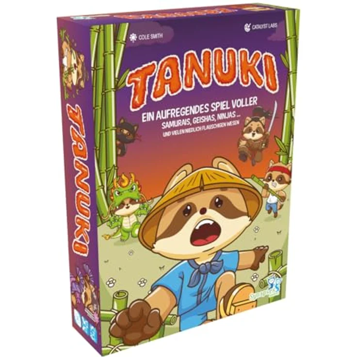 Heidelberger Tanuki, Kartenspiel für 3-6 Spieler, ab 7 Jahren, Spieldauer 20 Minuten – Bild 1