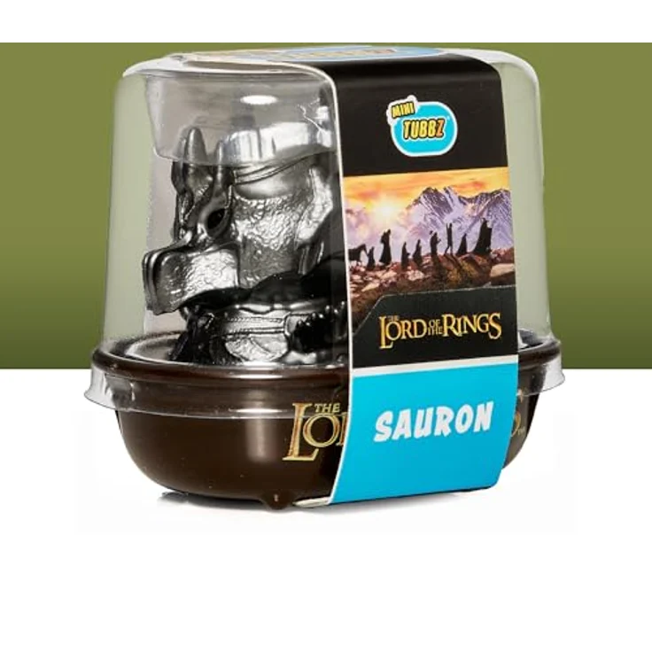 TUBBZ Kleine Sauron Sammelbare Vinyl-Gummientenfigur - Ideal für Sammler mit begrenztem Platz - Offizielles Herr der Ringe Merchandise - Sci-Fi Fantasy Bücher & Filme – Bild 2