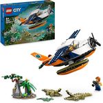 LEGO City Dschungelforscher-Wasserflugzeug, Spielzeug für Kinder mit Minifiguren - Fantasievolles Entdecker-Spielzeug in der LEGO City Jungle Edition, geeignet für Mädchen und Jungen ab 6 Jahren