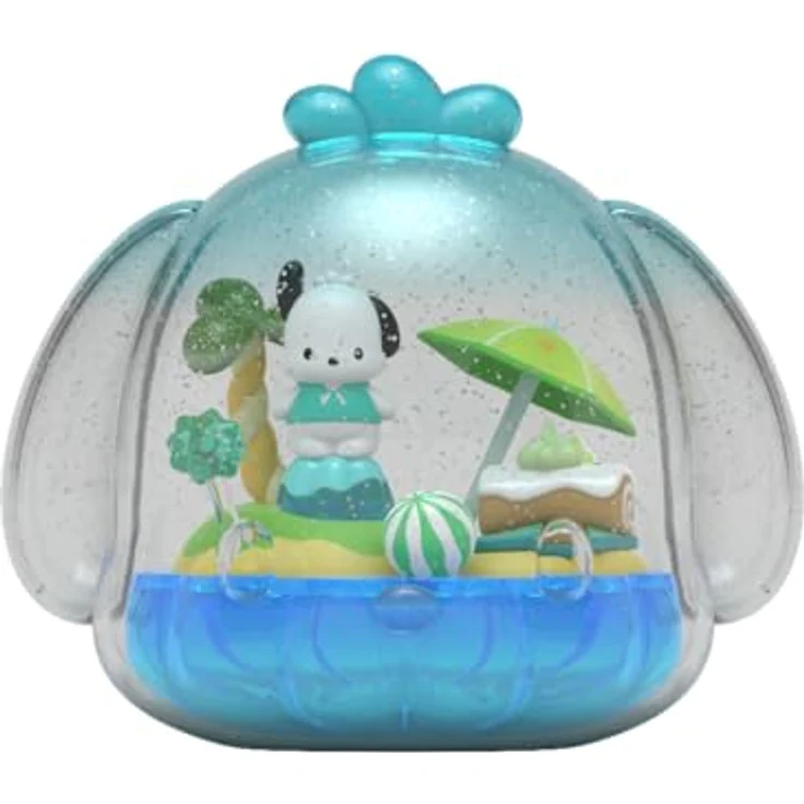 Mighty Jaxx Sanrio Kandyland: Pochacco, 15,4 cm großes Vinyl-Sammeldiorama mit NFC-Token und individuell gestaltbaren Komponenten – Bild 1