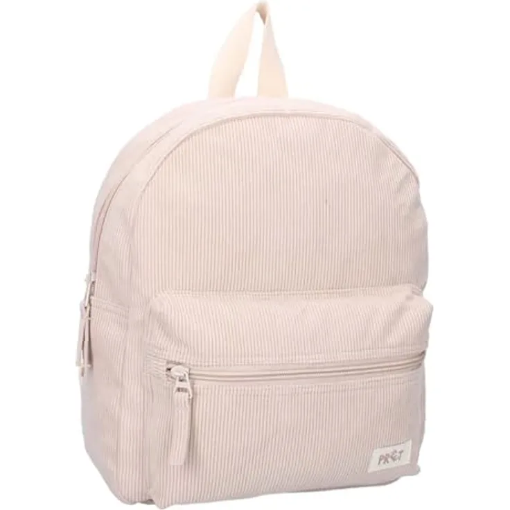 Vadobag Rucksack Ridge and Row, beige Cord Kindertasche für Schule, hochwertige Qualität