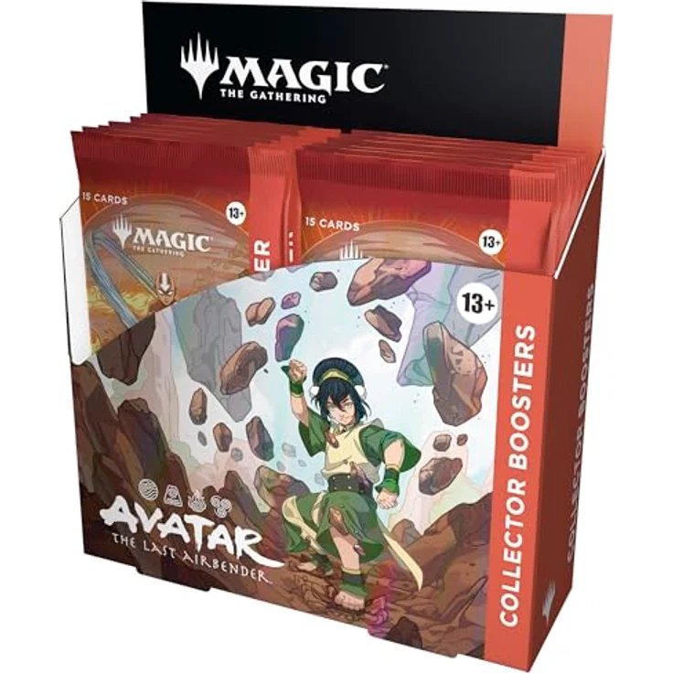 Wizards of the Coast Magic: The Gathering | Avatar: The Last Airbender Collector Booster Box mit 12 Premium-Karten, Foil- und Extended-Art-Varianten, Englisch – Bild 1