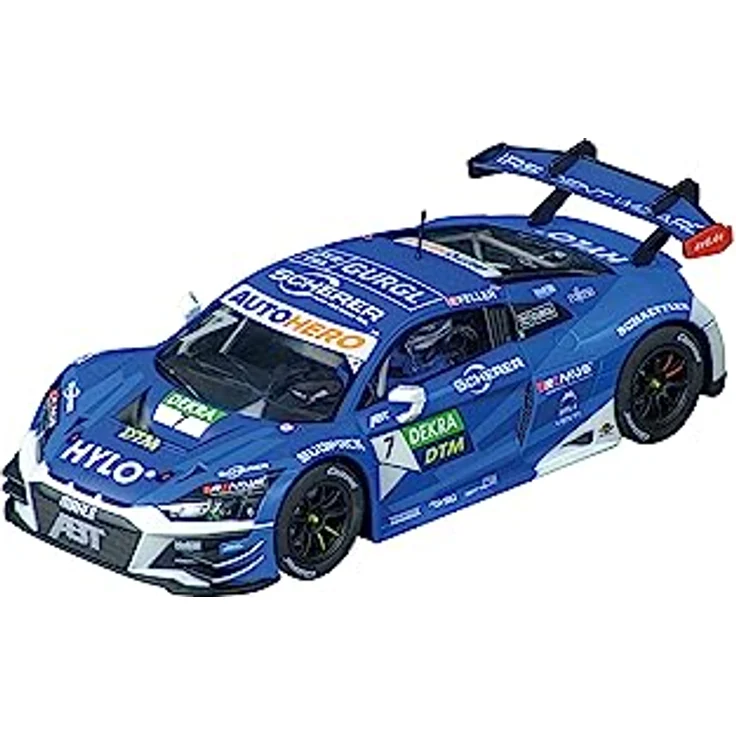 Carrera Digital 124 I Audi R8 LMS GT3 evo II Team Abt Sportsline No7 I Moderner Klassiker auf der Rennstrecke I Slotcar im Maßstab 1:24 I Individuell codierbar I Frontlicht und Rücklicht – Bild 2