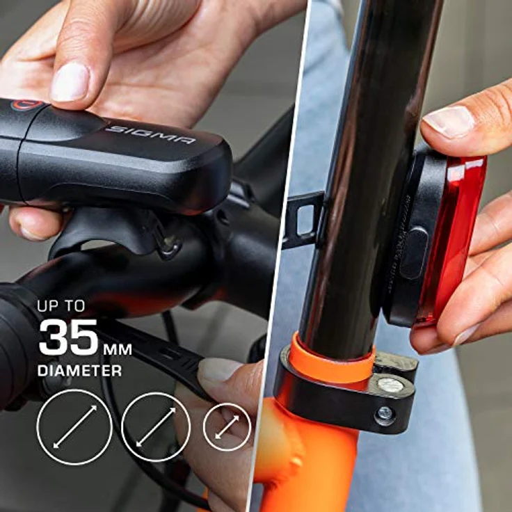 Sigma Beleuchtungsset Aura 30 Curve StVZO – Bild 7