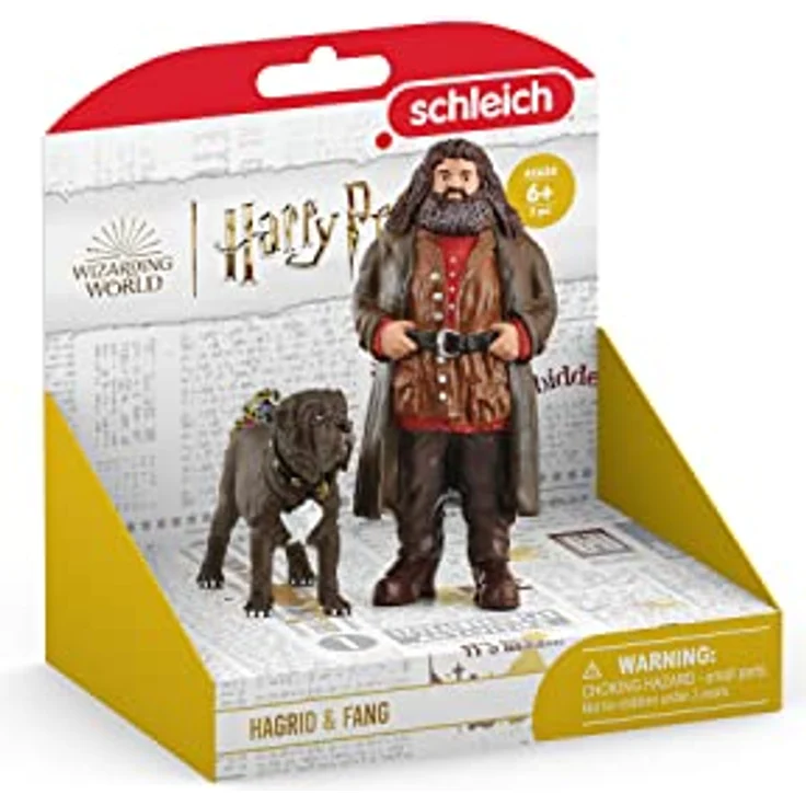 schleich 42638 Hagrid & Fang, ab 6 Jahren, WIZARDING WORLD - Spielfigur, 8 x 11,5 x 13 cm – Bild 2