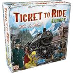 Ticket to Ride - Europa, Brettspiel mit langlebiger und flexibler Gestaltung in hochwertigem Material