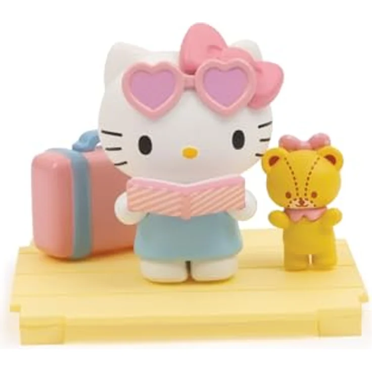 Hello Kitty - Blind Box Serie Süßes Herz, Sammelfigur mit 9 Designs, transparente Mini-Box 7 x 7 cm, Unboxing Überraschung, Giochi Preziosi – Bild 5
