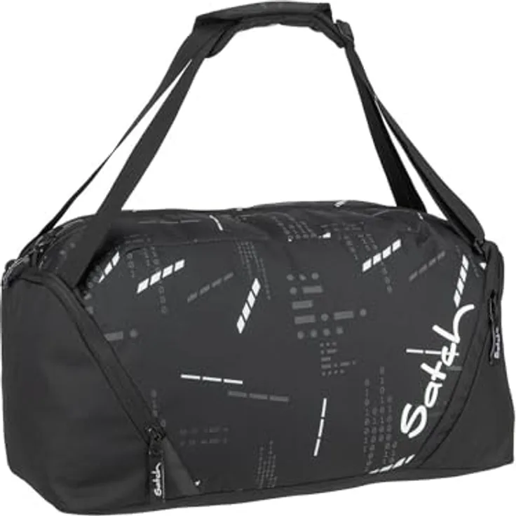 Satch Sporttasche 46 cm, grau, 100% Polyester, optimale Größe für Kindersportarten