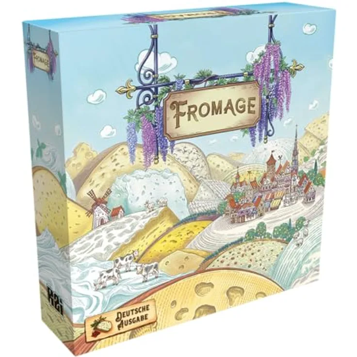 Road to Infamy Fromage, Kennerspiel und Strategiespiel für 1-4 Spieler, ab 14 Jahren, 40 Minuten Spielzeit, Deutsch