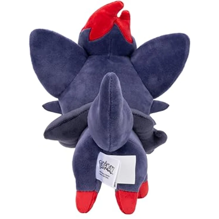 Jazwares Pokémon PKW4198 Zorua Plüschfigur, 20 cm, superweiches Material, offizielles Produkt – Bild 3