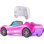 Hot Wheels RC-Auto Barbie Cabrio, ferngesteuertes Auto im charakteristischen Pink mit Platz für 2 Barbie-Puppen