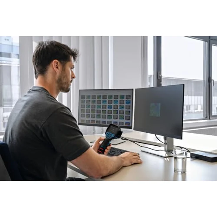 BOSCH GTC 12V-450-13 Professional, Wärmebildkamera mit 256 x 192 Pixeln Auflösung, 2,8-Zoll-Display, IP54 Schutzklasse und USB-Schnittstelle – Bild 6