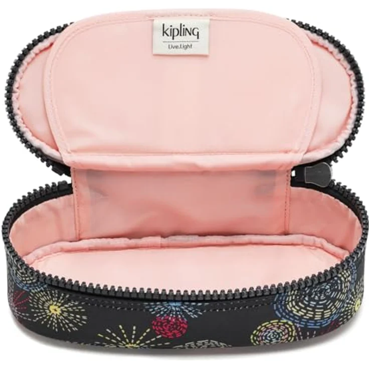 Kipling DUOBOX Federmäppchen, 20 cm, mit Reißverschluss, Homemade Stars, geräumiges Hauptfach – Bild 3
