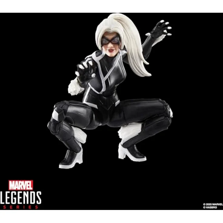 Hasbro Marvel Legends Spider-Man 2, Felicia Hardy Black Cat Actionfigur 15 cm, vollbeweglich mit 3 Accessoires – Bild 7