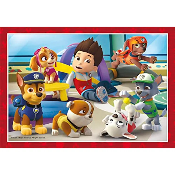 Clementoni Supercolor Puzzle 4 In 1 Paw Patrol, Kinderpuzzle mit 12, 16, 20, 24 Teilen, Leuchtkraft und Farbintensität, ab 3 Jahren – Bild 4