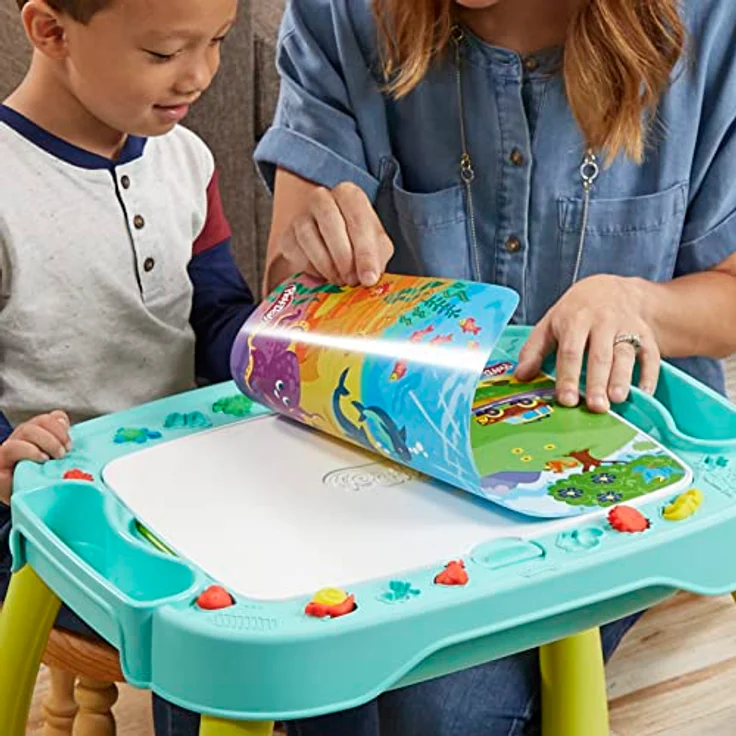 Play-Doh Knet- & Kreativ-Tisch Kinderspielzeug – Bild 4