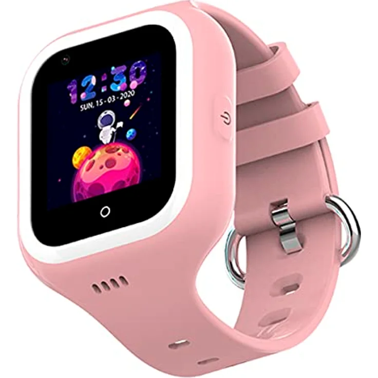 Save Family Iconic Plus 4G Kinder-Smartwatch mit GPS, Whatsapp, Videoanrufe, Musik, SOS-Taste - Blau – Bild 1
