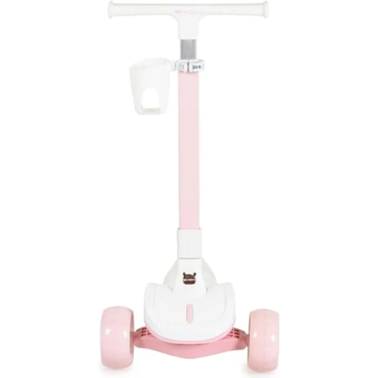 Byox Aero Kinderroller, klappbar mit Getränkehalter, höhenverstellbarer Lenker und Hinterradbremse – Bild 3