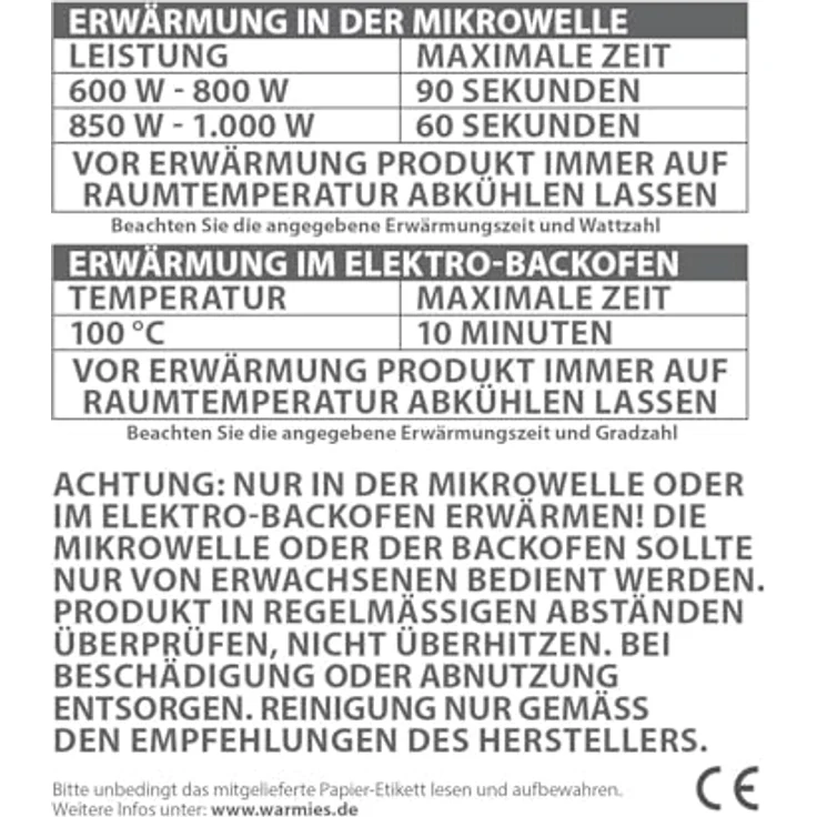Greenlife Value Warmies Schottischer Hochländer, Flauschiges Wärmestofftier mit Hirsekorn-Lavendel-Füllung für entspannende Wärme – Bild 4