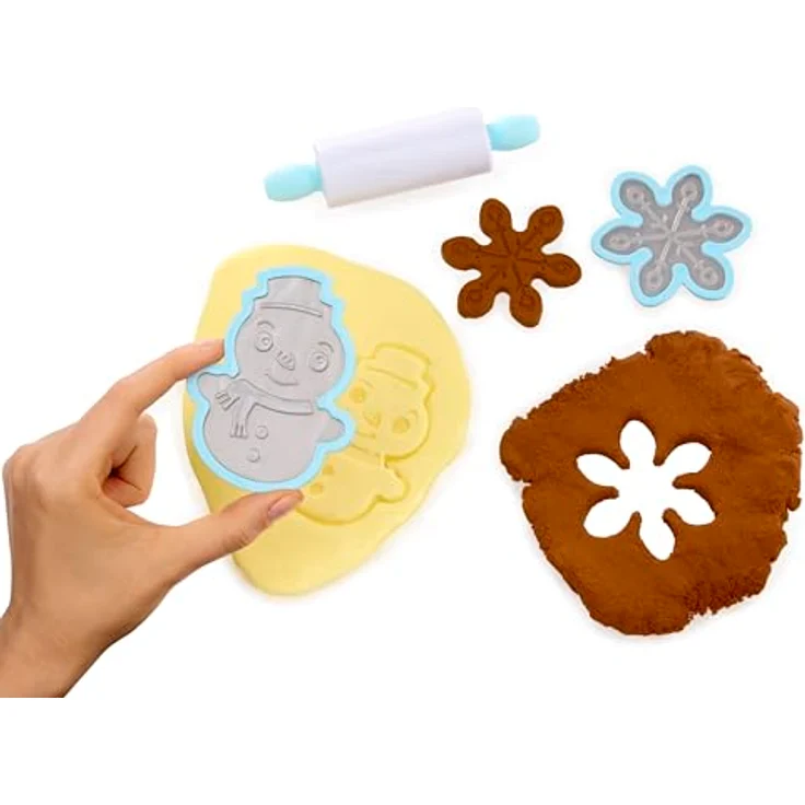 Little Tikes Creative Chefs Holiday Cookies Kit, Rollenspiel-Kochset mit Make It Mix und 6 realistischen Utensilien, geeignet für Jungen und Mädchen ab 3 Jahren – Bild 2