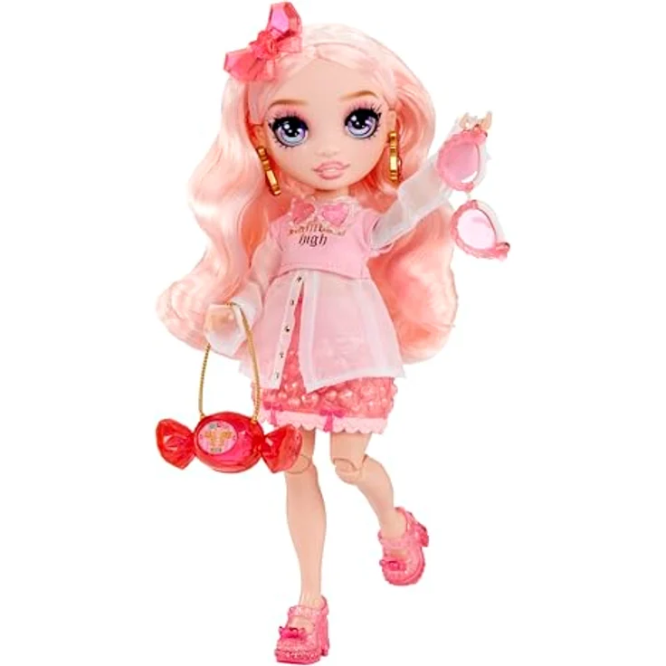Rainbow High Anziehpuppe Creative Crystals Fashion Doll - Bella, Kristalllook Outfit mit Zubehör und DIY Kristallring – Bild 10