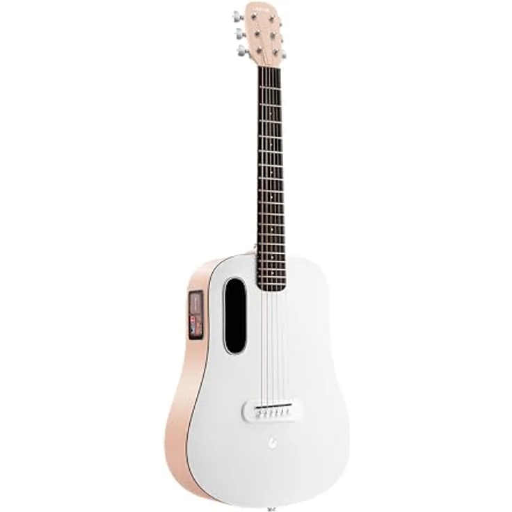Lava Music Gitarre ME Play 36 Zoll, elektroakustische Gitarre mit HPL-Korpus, Hilava 2.0 System und FreeBoost-Technologie, Light Peach – Bild 6