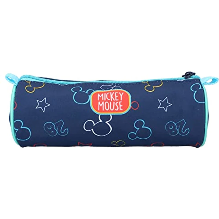 Disney Mickey Mouse Federmäppchen, praktisches Etui für Stifte und Bleistifte, 21 cm x 7 cm x 7 cm, ikonisches Design für Schulalltag – Bild 4