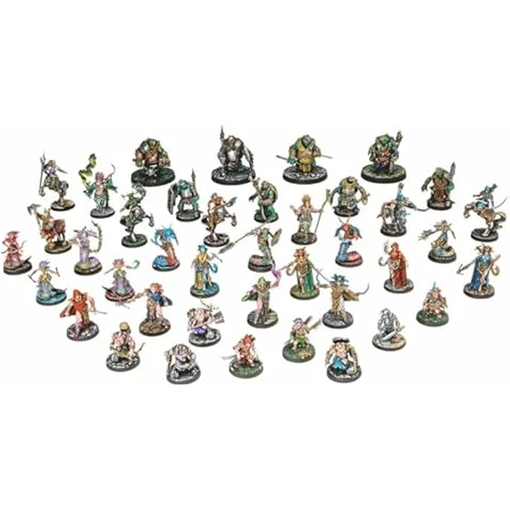 Archon Studio BEASTKIN HYBRIDS: PLAYABLE CHARACTERS D&L Miniaturen, 40 detaillierte, anpassbare Figuren für DnD und RPG, nicht zusammengebaut und nicht lackiert – Bild 3