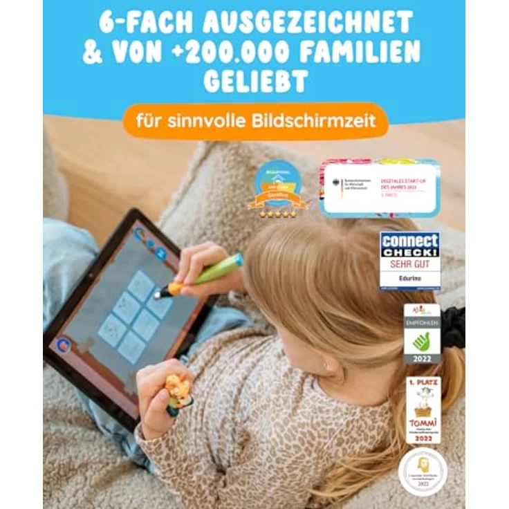 Edurino Lernfigur Edurino Alex - Lernspielzeug zur Uhrzeitenvermittlung für Kinder ab 4 Jahren – Bild 6