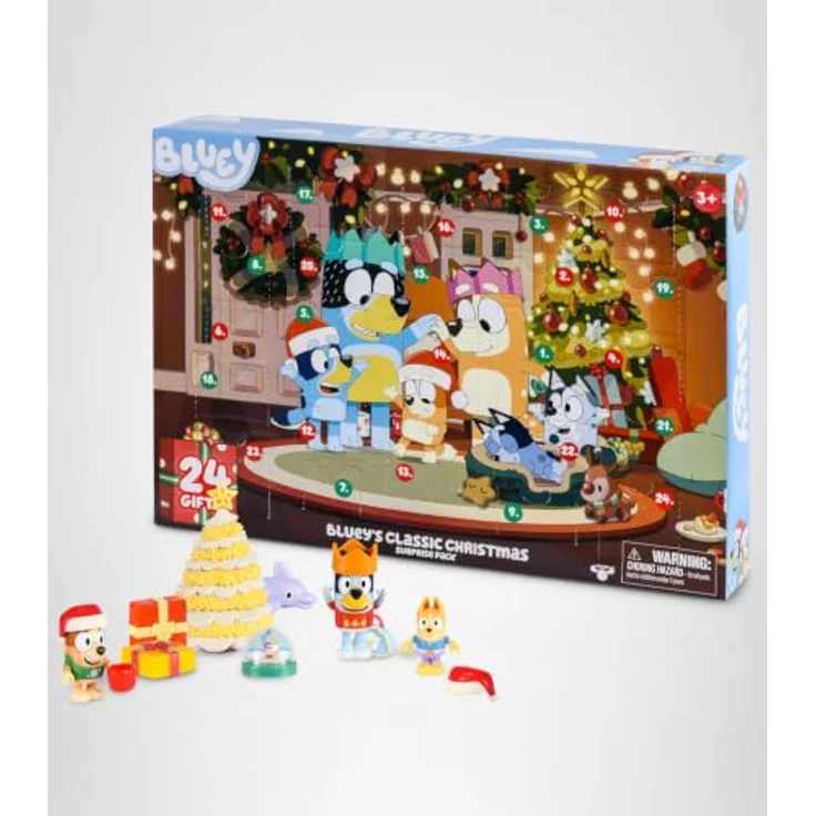 Bluey Advent Calendar 2026, Adventskalender mit 24 Überraschungen und Rollenspiel-Zubehör, geeignet ab 3 Jahren – Bild 7