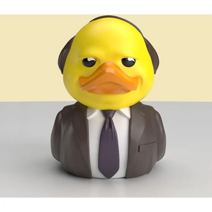 TUBBZ Mini: The Office - Kevin Malone als Cosplay-Gummiente Vinyl-Figur, 5 cm, in Mini-Badewanne – Bild 4