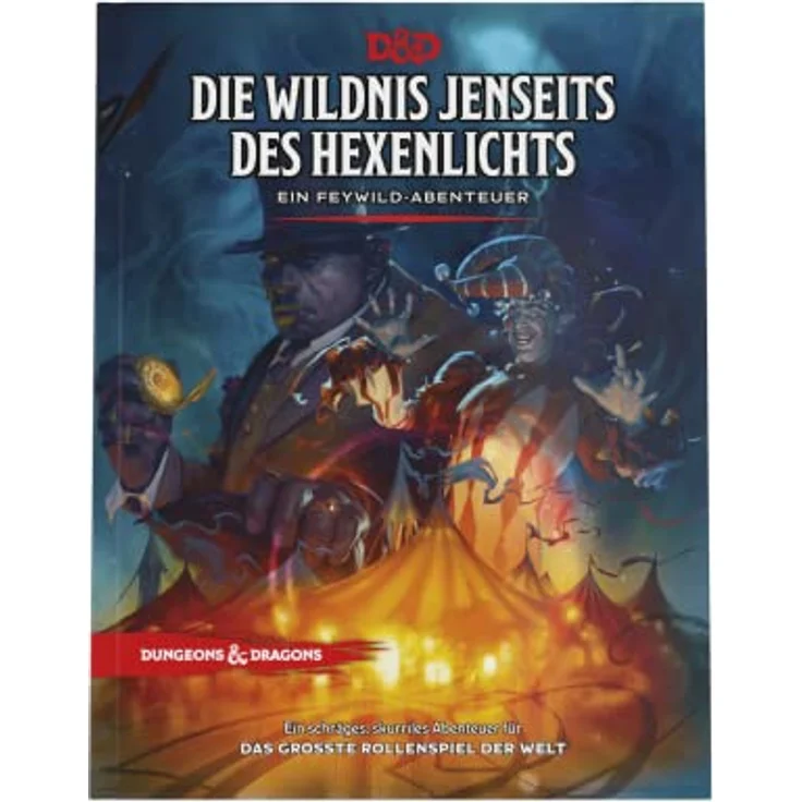 Wizards of the Coast Dungeons & Dragons - Die Wildnis jenseits des Hexenlichts, Abenteuerbuch mit großer ausklappbarer Karte und neuen Charaktergeschichten, Deutsch – Bild 1