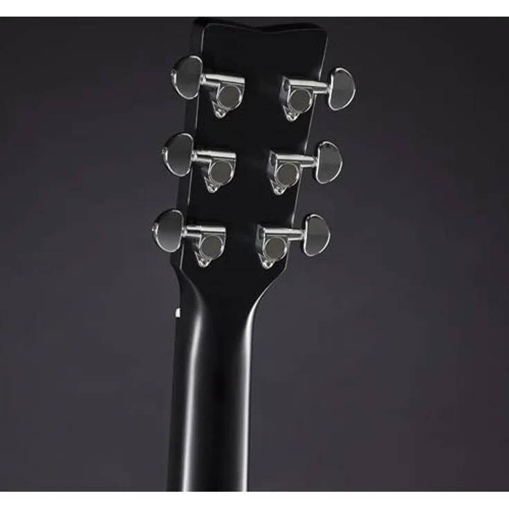 Yamaha FG800 BL, Akustik Gitarre mit massivem Fichtentop, Nato-Hals, Okoume-Korpus, schwarzen Die-cast Chrome Hardware und Rosewood-Griffbrett – Bild 6