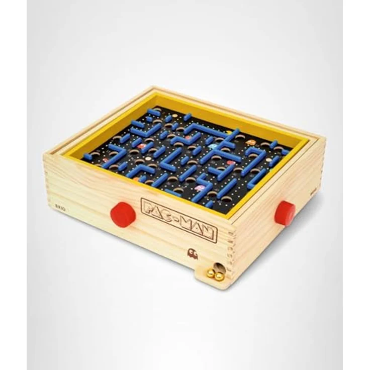 Brio PAC-MAN Labyrinth, Brettspiel mit retro-inspiriertem Maze und zahlreichen Hindernissen – Bild 8