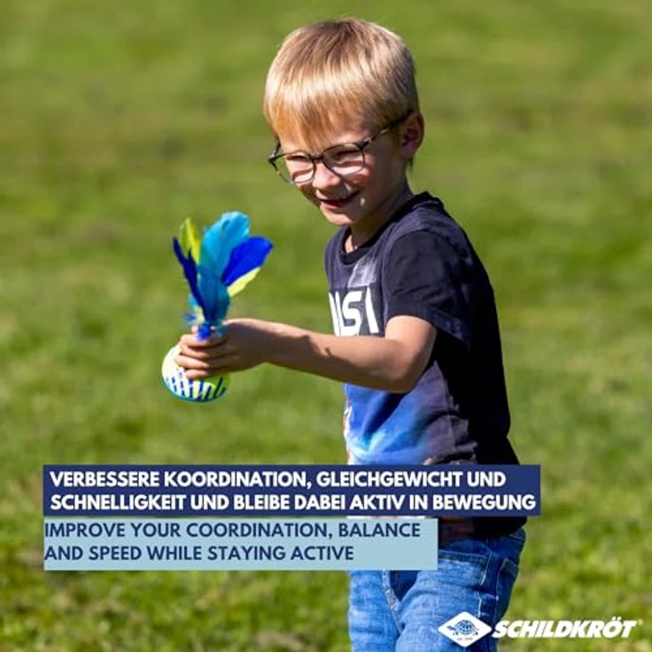 Schildkroet Fun Sports Neopren Peteka Handfederball orange-blau-gr?n – Bild 5