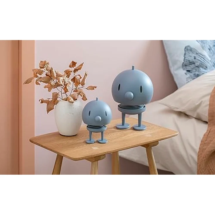 Hoptimist Soft Bumble Sky, XL Sammelfigur in mattem Blau, Höhe 24 cm, Durchmesser 15 cm – Bild 3