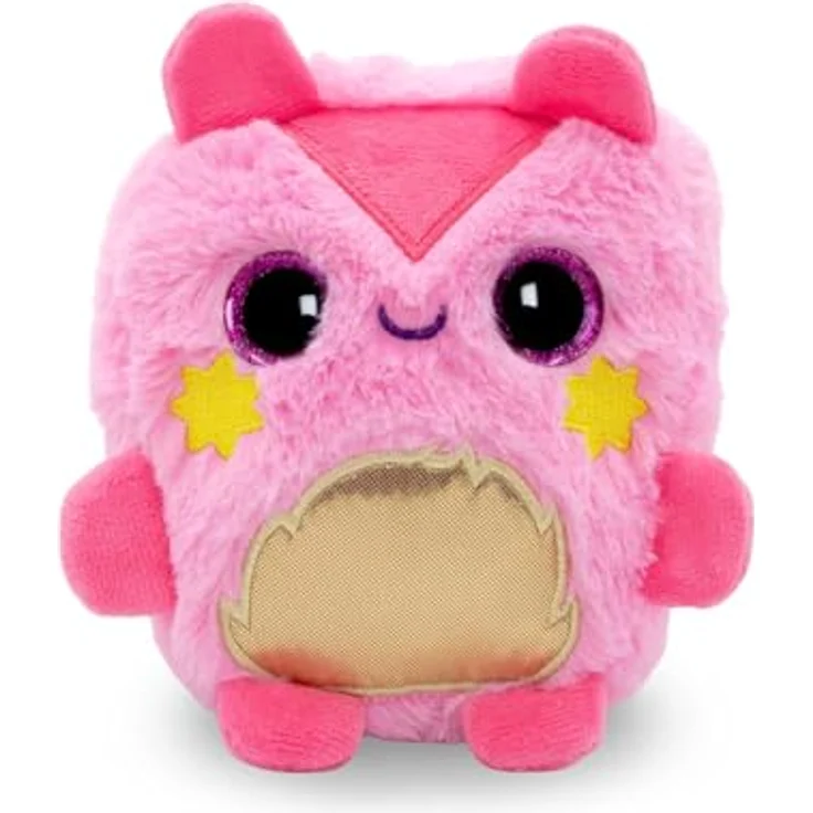 CRAZE Plush Pop Cones Chewy, Plüschtier mit Erdbeerduft und BFF-Armband, rosa, in Popcorn-Box verpackt, für Kinder ab 3 Jahren – Bild 4