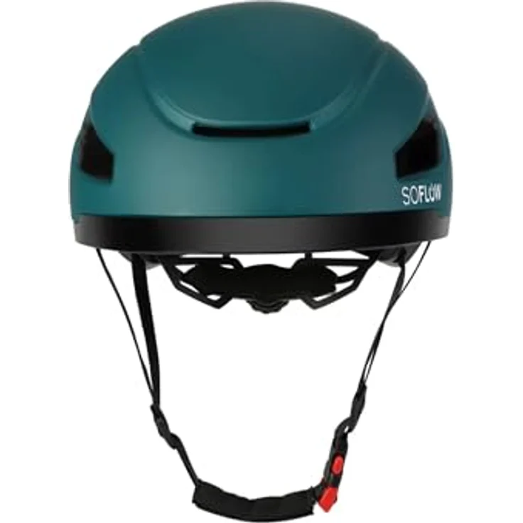 SoFlow Safe 'N' Drive Helm für Fahrräder, E-Scooter und Skateboards (Unisex, 55.5-59 cm, Türkis) – Bild 3