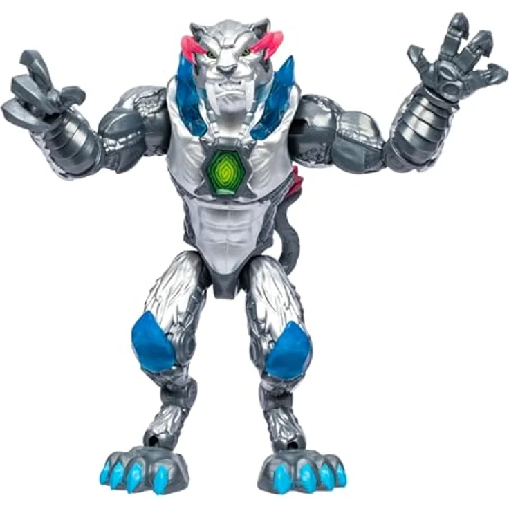 MRBEAST LAB MrBeast Lab Mutators Metallic Panther, 13 cm Actionfigur mit 20 beweglichen Gelenken, Sammelfigur – Bild 3