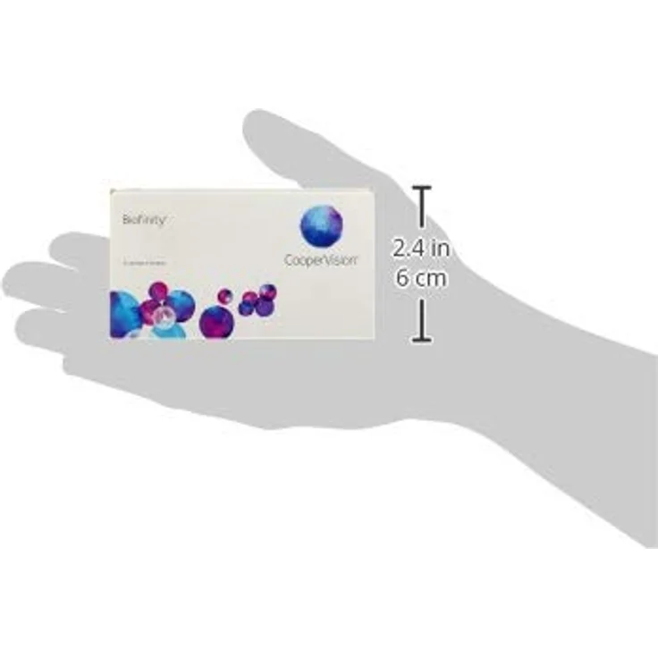 Biofinity Spheric Jahreslinsen weich, 3 Stück / BC 8.6 mm / DIA 14.0 mm / -12 Dioptrien – Bild 4