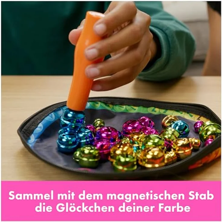 Spin Master Games Bellz! Magnetspiel für die ganze Familie mit Magnetstab und bunten Glöckchen, inkl. Geschenktasche, für Kinder – Bild 3