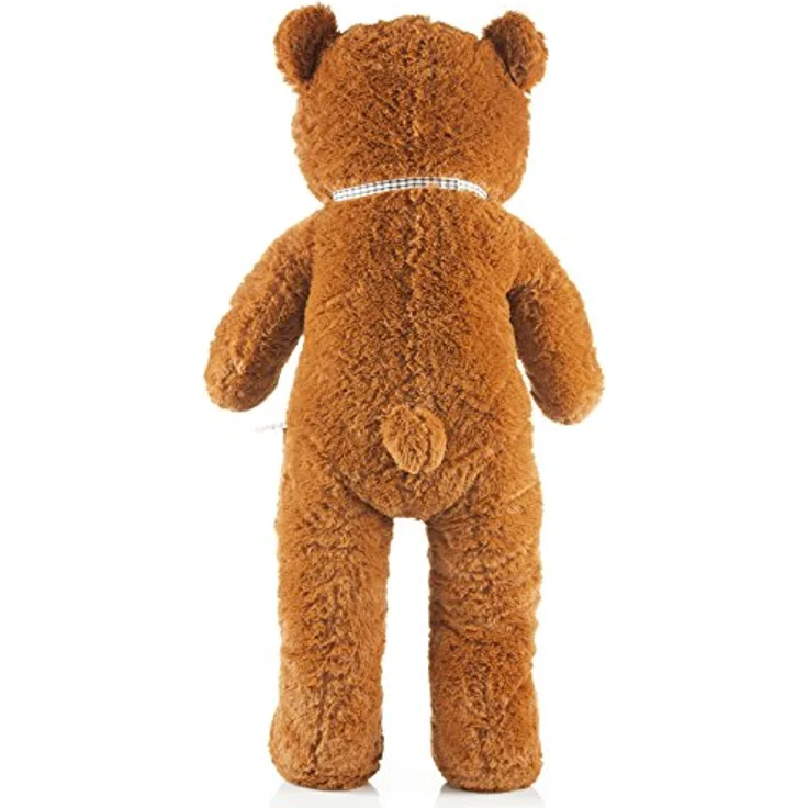 Feluna Riesen Teddybär XXL 120 cm Plüschbär - Braun mit Schleife – Bild 3