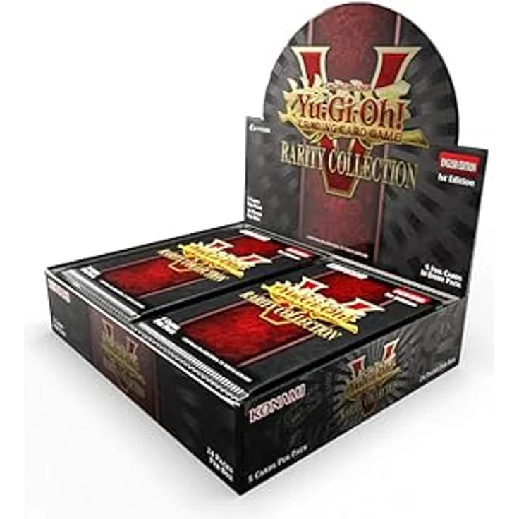 Konami Yu-Gi-Oh! Rarity Collection V Display, 24 Booster Packs für Sammler und Spieler, Englisch – Bild 2