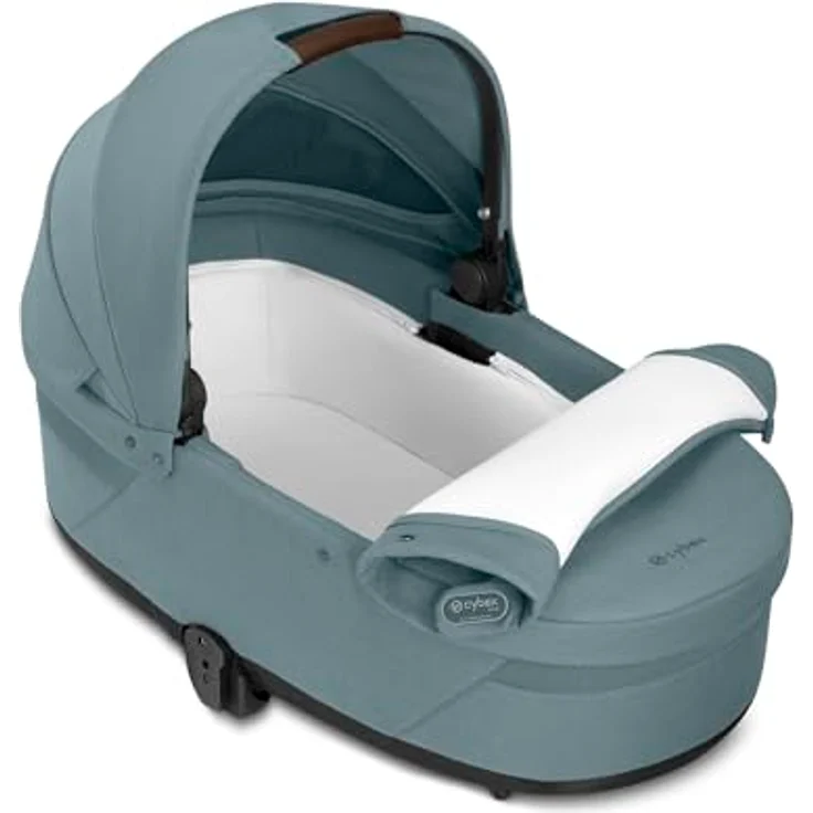 Cybex Gold COT S LUX Kinderwagenaufsatz, Sonnenverdeck UPF50+, Stormy Blue – Bild 2