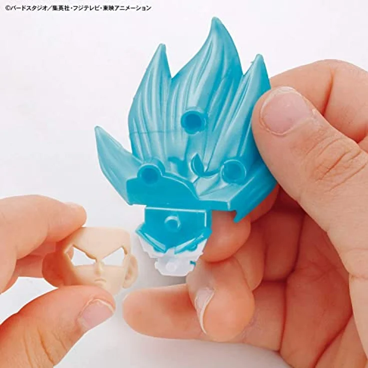 BANDAI SPIRITS Dragon Ball Entry Grade SUPER Saiyan GOD SUPER Saiyan Son Goku, Sammelfigur mit flexibler Gestaltung und Zubehör – Bild 5