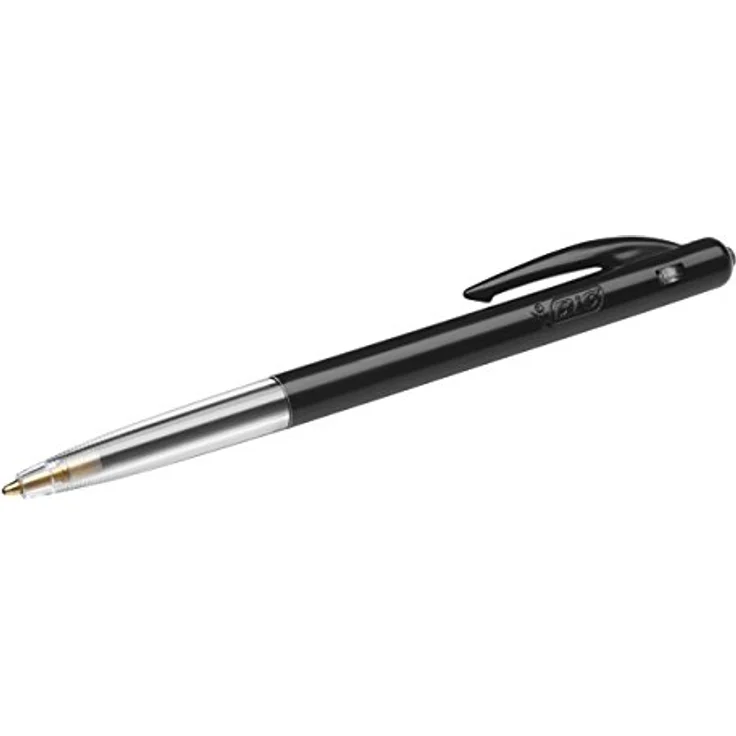 Bic M10 Clic, Druckkugelschreiber mit 1,0 mm Spitze, schwarze Schreibfarbe, VALUE PACK (90 Stück) – Bild 2