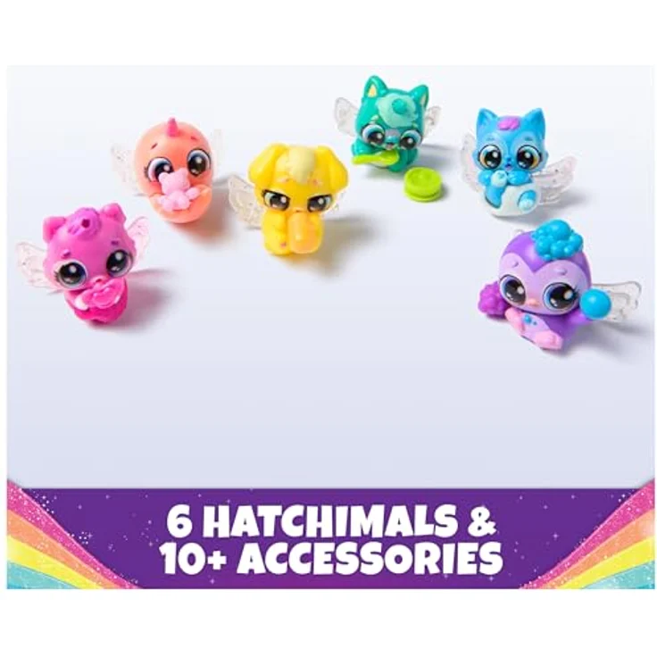 Hatchimals Collectible RS Rainbow Hatchery, Sammelfiguren für Kinder mit innovativem Design – Bild 5