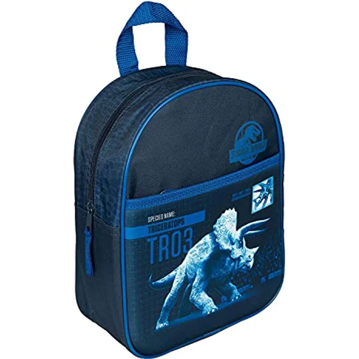 Rucksack mit Fronttasche, Jurassic World für Schule und Freizeit, ca. 31 x 25 x 10 cm