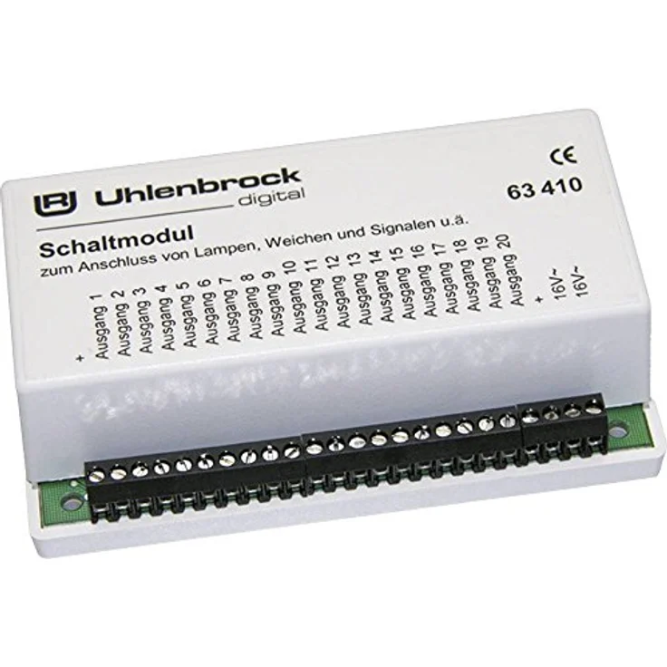 Uhlenbrock 63410 Schaltmodul, Loconet Schaltmodule mit Controller-Funktion – Bild 1