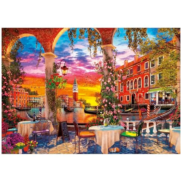 Educa 4000 Teile Puzzle Venedig, inkl. Service für verlorene Teile, 136 x 96 cm, für Erwachsene ab 14 Jahren – Bild 2